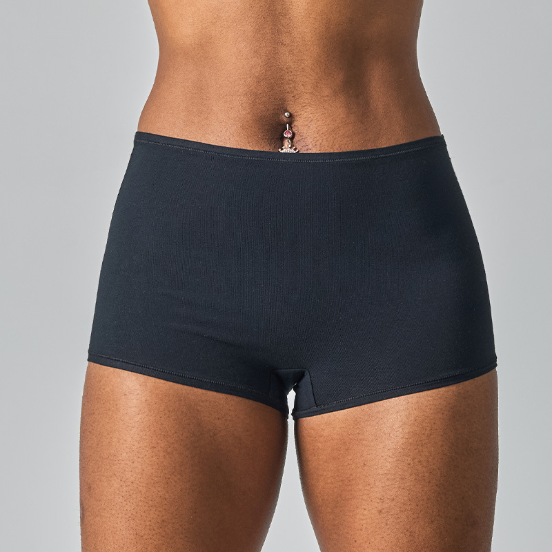 Pure Cotton Women's Boxer Briefs For Home And Yoga 1 Pure Cotton Women's Boxer Briefs For Home And Yoga