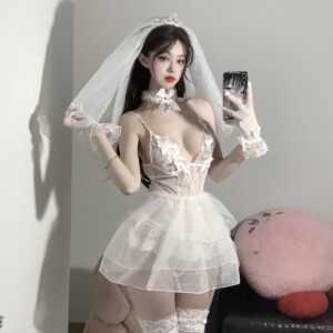 Wedding Lace Bra With Embroidered Mesh no Need To Remove Sheer And Sexy With An Alluring Cutout Design