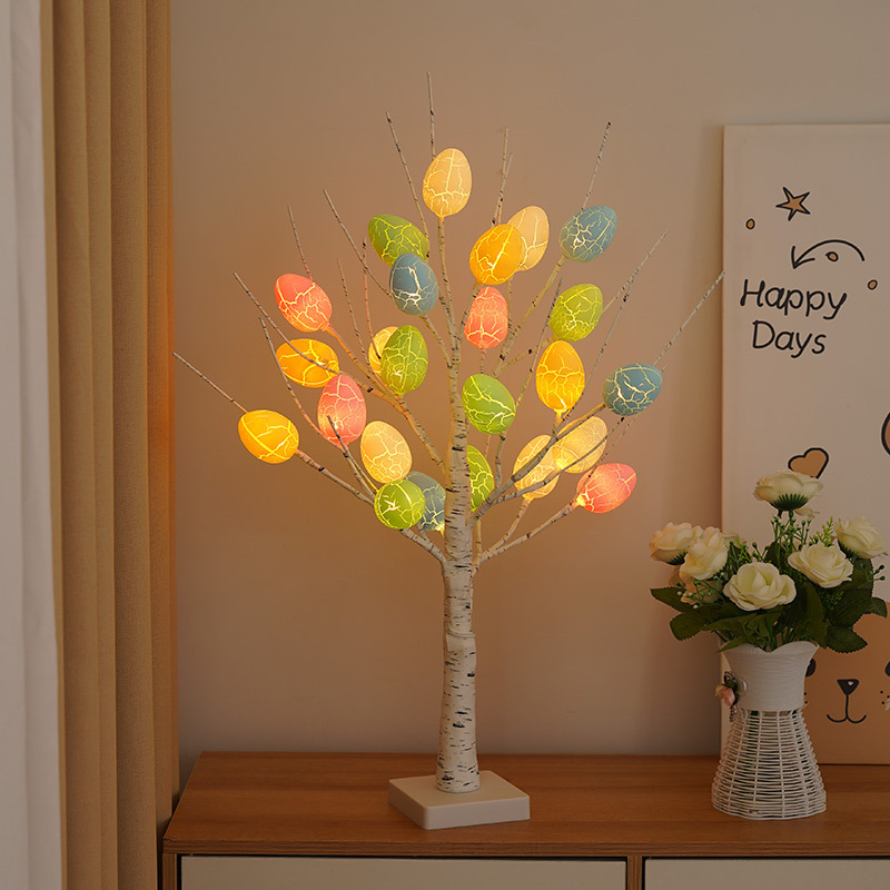 Easter Decoration 60cm Birch Tree Home Easter Egg LED Light Gift Spring Party Tabletop Ornaments Light Easter Party Kids Gifts 9 Easter Decoration 60cm Birch Tree Home Easter Egg LED Light Gift Spring Party Tabletop Ornaments Light Easter Party Kids Gifts - Image 9