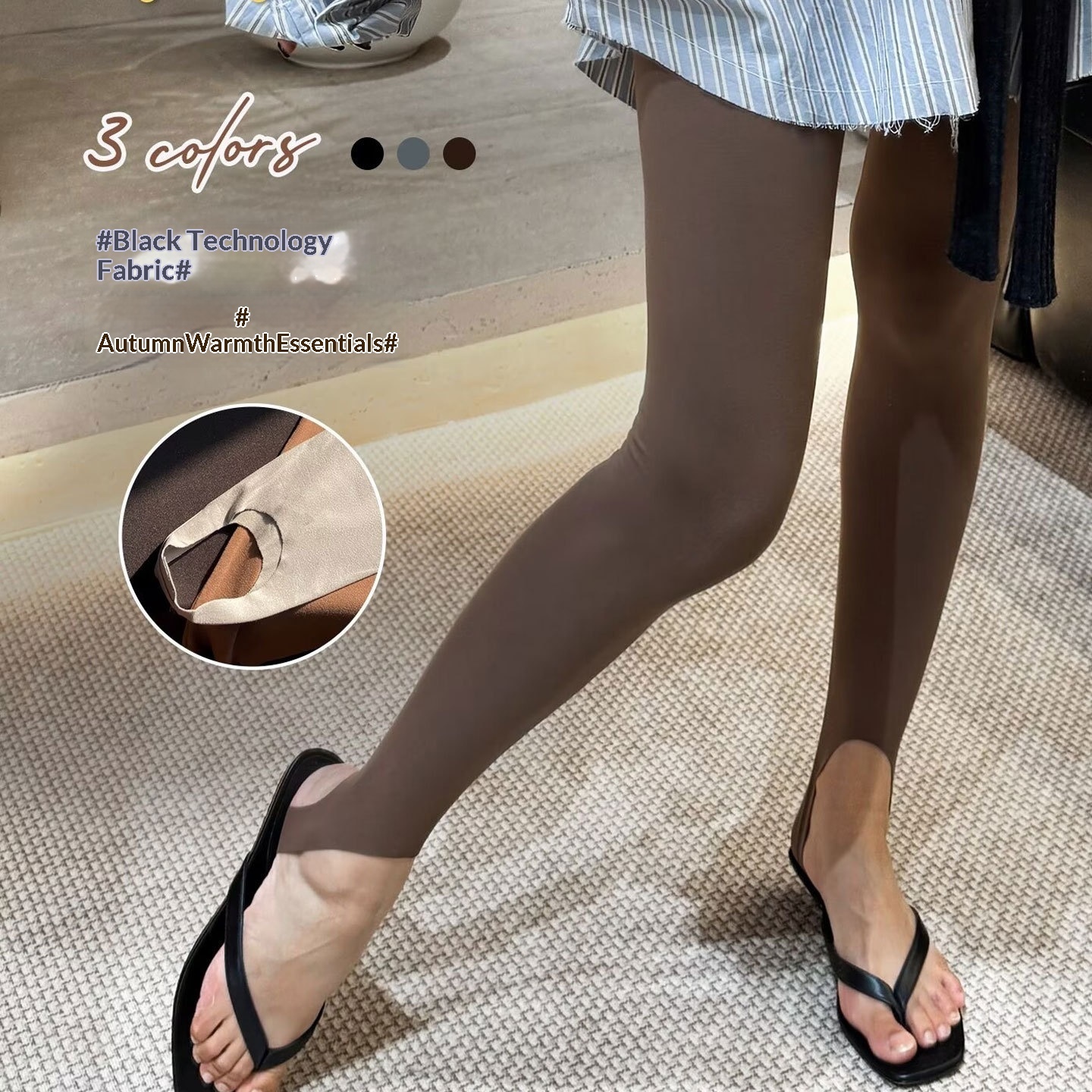 Women's High-Waist Yoga Thin Seamless Ankle-Length Shark Leggings 5 Women's High-Waist Yoga Thin Seamless Ankle-Length Shark Leggings - Image 5