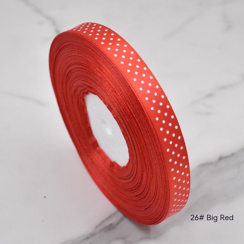 Handmade Bow Polka Dot Ribbon 2 Handmade Bow Polka Dot Ribbon - Image 2