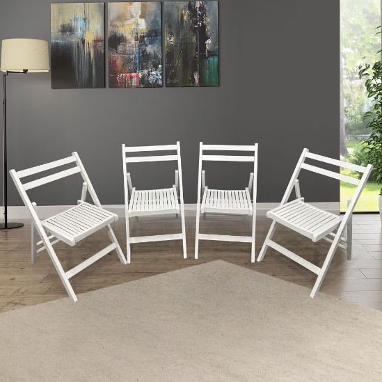 Furniture Slatted Wood Folding Special Event Chairs 7 Furniture Slatted Wood Folding Special Event Chairs - Image 7