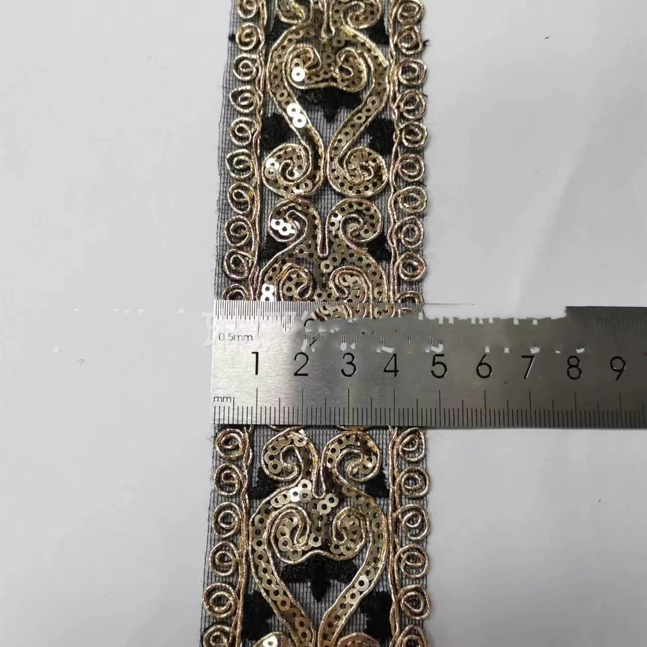 New Ethnic Ribbon Bar Code Embroidery Lace Sequins 8 New Ethnic Ribbon Bar Code Embroidery Lace Sequins - Image 8