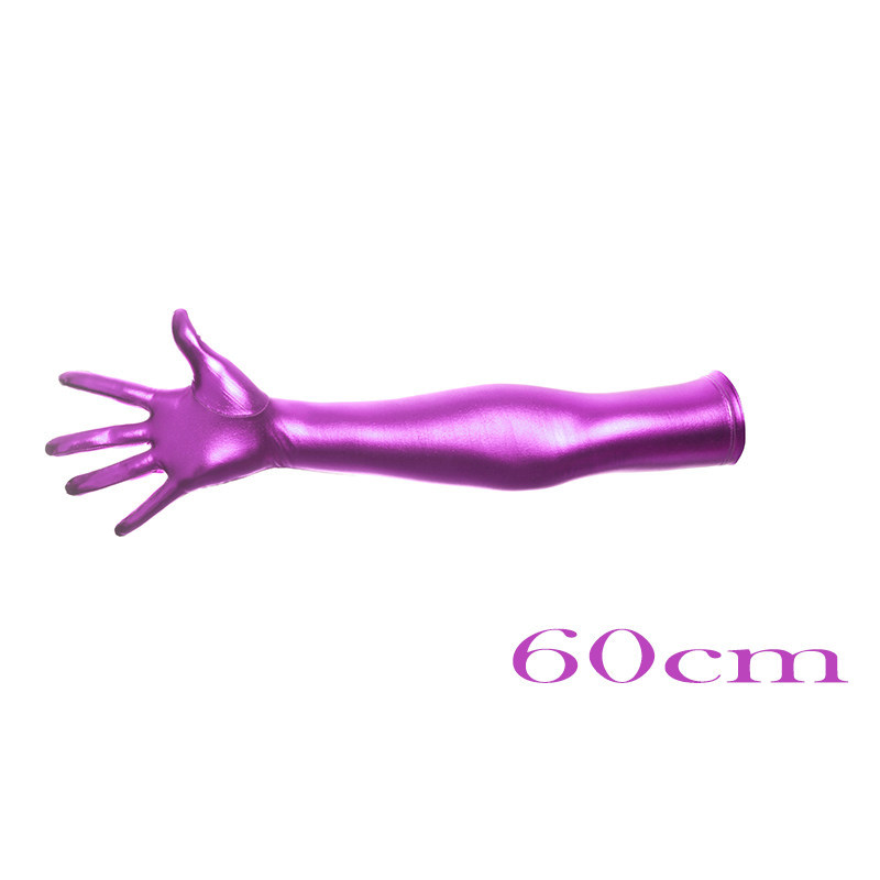 High-gloss Gold Foil Stamping And Elbow-length Costume Gloves 4 High-gloss Gold Foil Stamping And Elbow-length Costume Gloves - Image 4