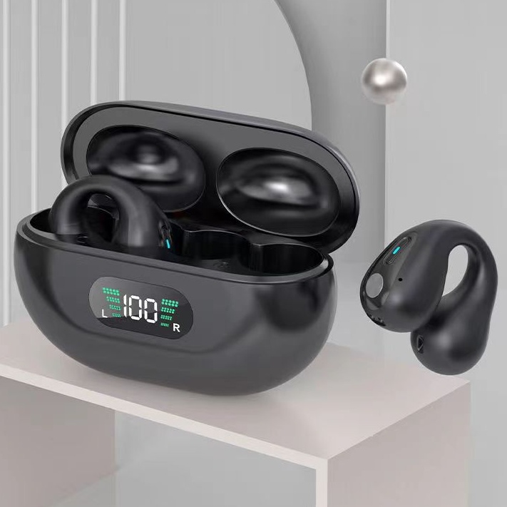 Bone Conduction Headphones TWS Earbuds Ear Clip Bluetooth 5.3 Touch Wireless 6 Bone Conduction Headphones TWS Earbuds Ear Clip Bluetooth 5.3 Touch Wireless - Image 6