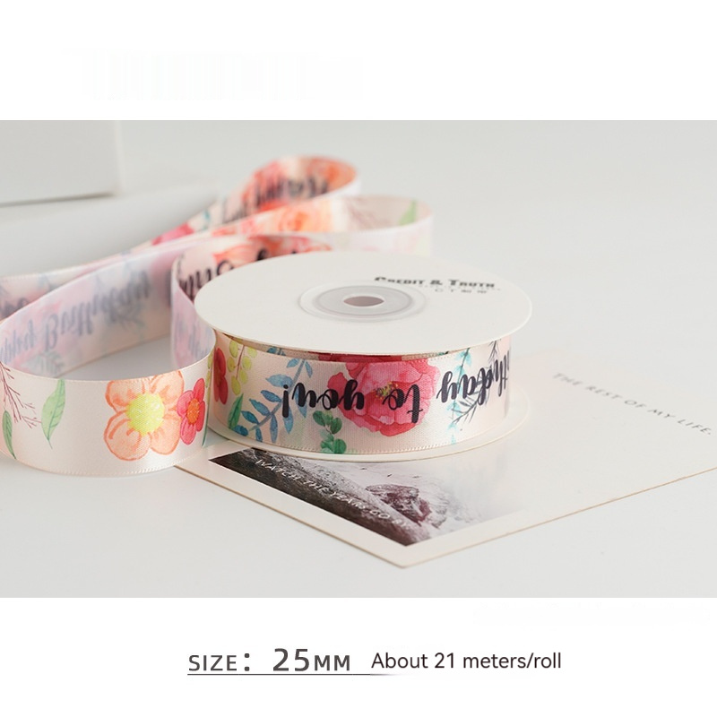 Color Heat Transfer Craft Ribbon Balloon Color Cake Packaging Gift Ribbon 4 Color Heat Transfer Craft Ribbon Balloon Color Cake Packaging Gift Ribbon - Image 4
