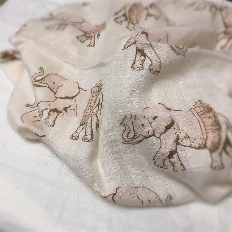 Baby Natural Organic Cotton Wrapping Blanket 7 Baby Natural Organic Cotton Wrapping Blanket - Image 7