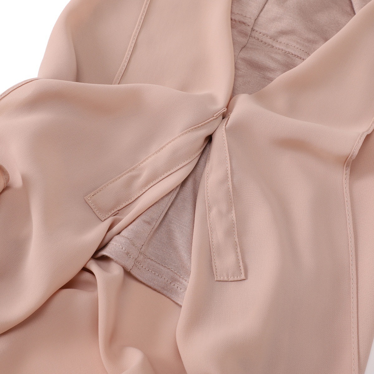 Solid-color High-quality Silky-soft Thick Chiffon With Built-in Magnets 8 Solid-color High-quality Silky-soft Thick Chiffon With Built-in Magnets - Image 8