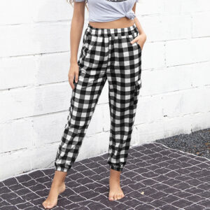 Women's Casual Fashionable High-Waist Slim-Fit Pencil Pants