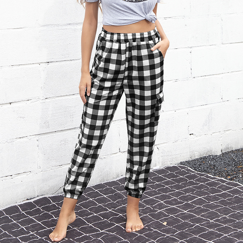 Women's Casual Fashionable High-Waist Slim-Fit Pencil Pants 1 Women's Casual Fashionable High-Waist Slim-Fit Pencil Pants