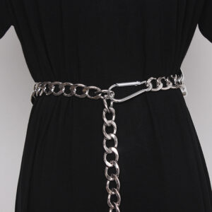 Punk-style Belt For Women Decorative Dress Waist Cincher Elegant Design
