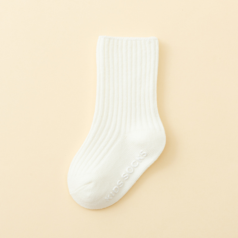 Infant And Toddler Cotton Double-Needle Glued Anti-Slip Socks 5 Infant And Toddler Cotton Double-Needle Glued Anti-Slip Socks - Image 5