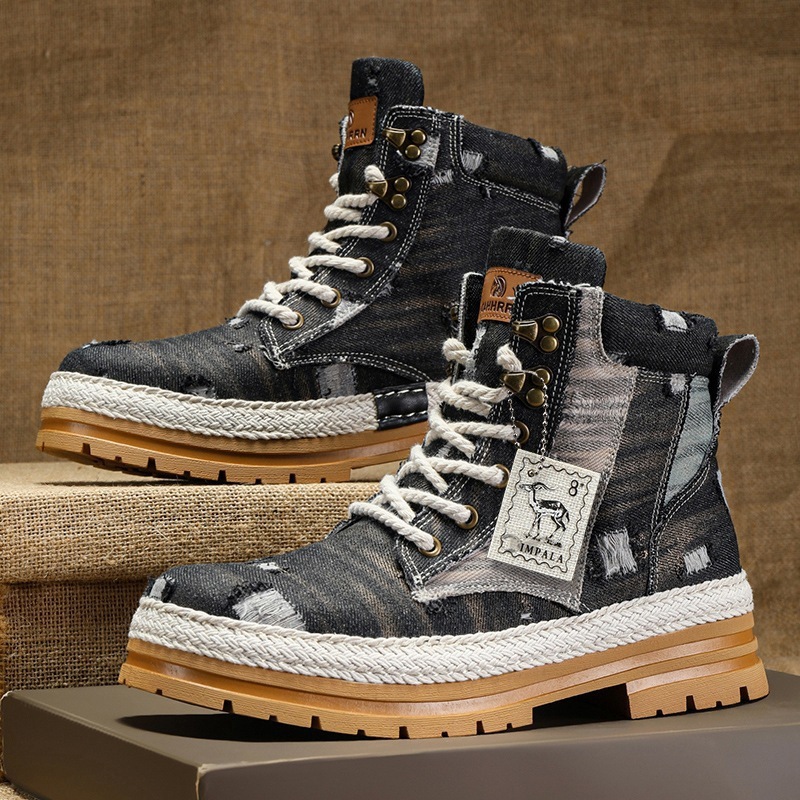 Men's High-top Boots 5 Men's High-top Boots - Image 5