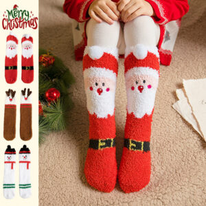 Child Christmas Fleece Socks