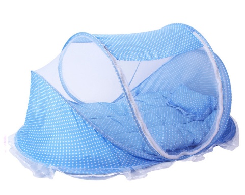 Foldable Baby Bed Net With Pillow 3 Foldable Baby Bed Net With Pillow - Image 3