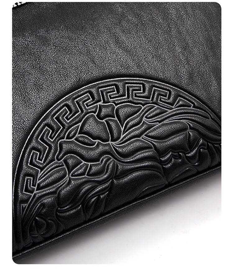 Men's Fashion Personalized Leather Messenger Bag 5 Men's Fashion Personalized Leather Messenger Bag - Image 5