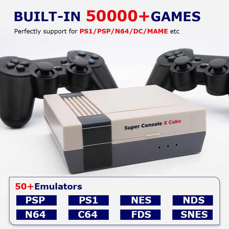 Retro Super Gaming Console Classic Red and White Machine 1 Retro Super Gaming Console Classic Red and White Machine