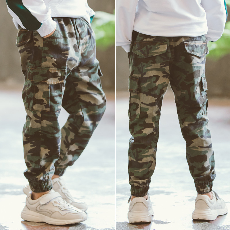 Children's Sports Military Camouflage Casual Trousers 6 Children's Sports Military Camouflage Casual Trousers - Image 6