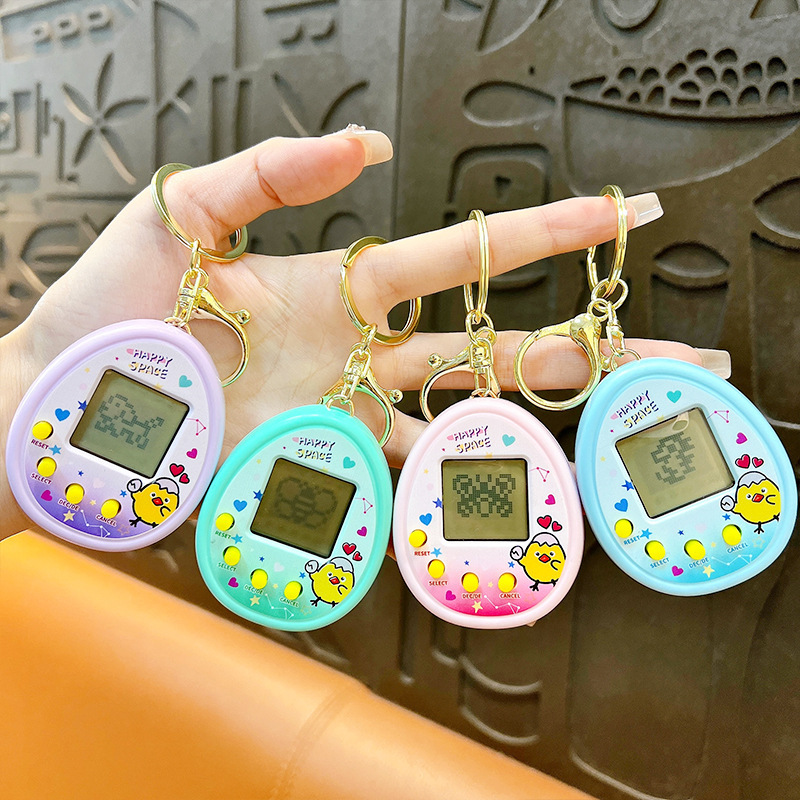 Mini Handheld Video Game Console Keychain Ornaments 4 Mini Handheld Video Game Console Keychain Ornaments - Image 4