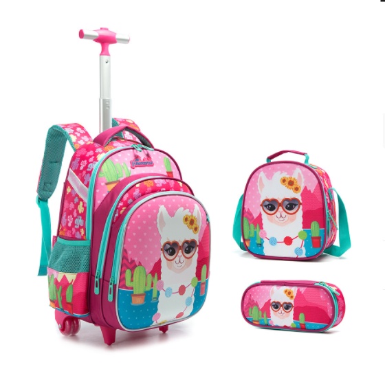 Three-piece Trolley Bag For Primary School Students 7 Three-piece Trolley Bag For Primary School Students - Image 7
