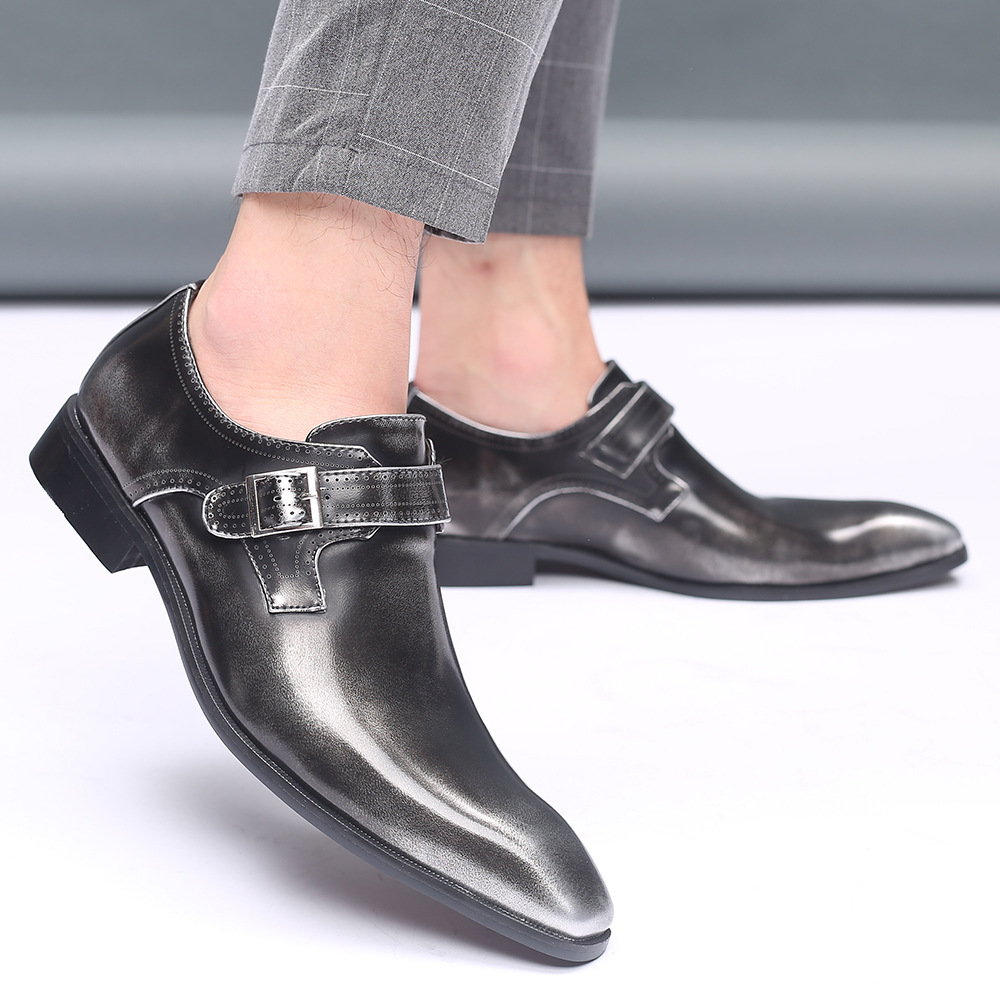 Business-casual Formal Men's Leather Shoes 5 Business-casual Formal Men's Leather Shoes - Image 5