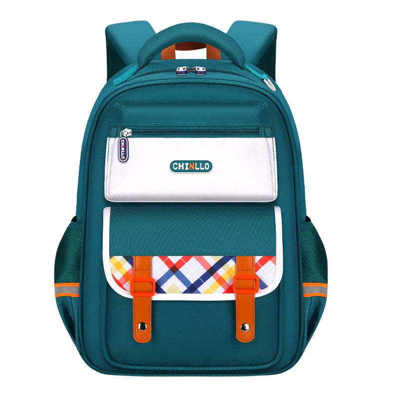 School bag for Students 1-6 Grade Large Capacity Ridge Protection Backpack 9 School bag for Students 1-6 Grade Large Capacity Ridge Protection Backpack - Image 9
