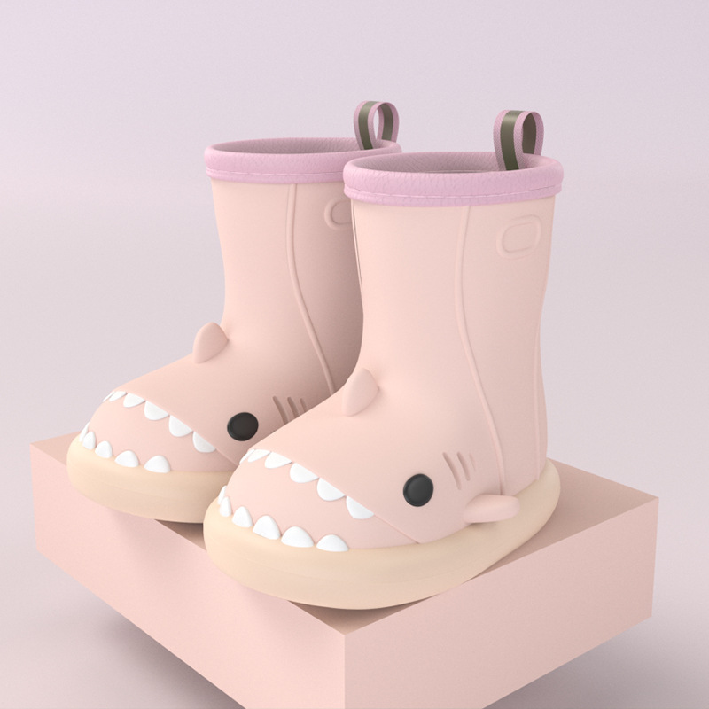 Waterproof Baby Shoes Rubber Rain Boots 2 Waterproof Baby Shoes Rubber Rain Boots - Image 2