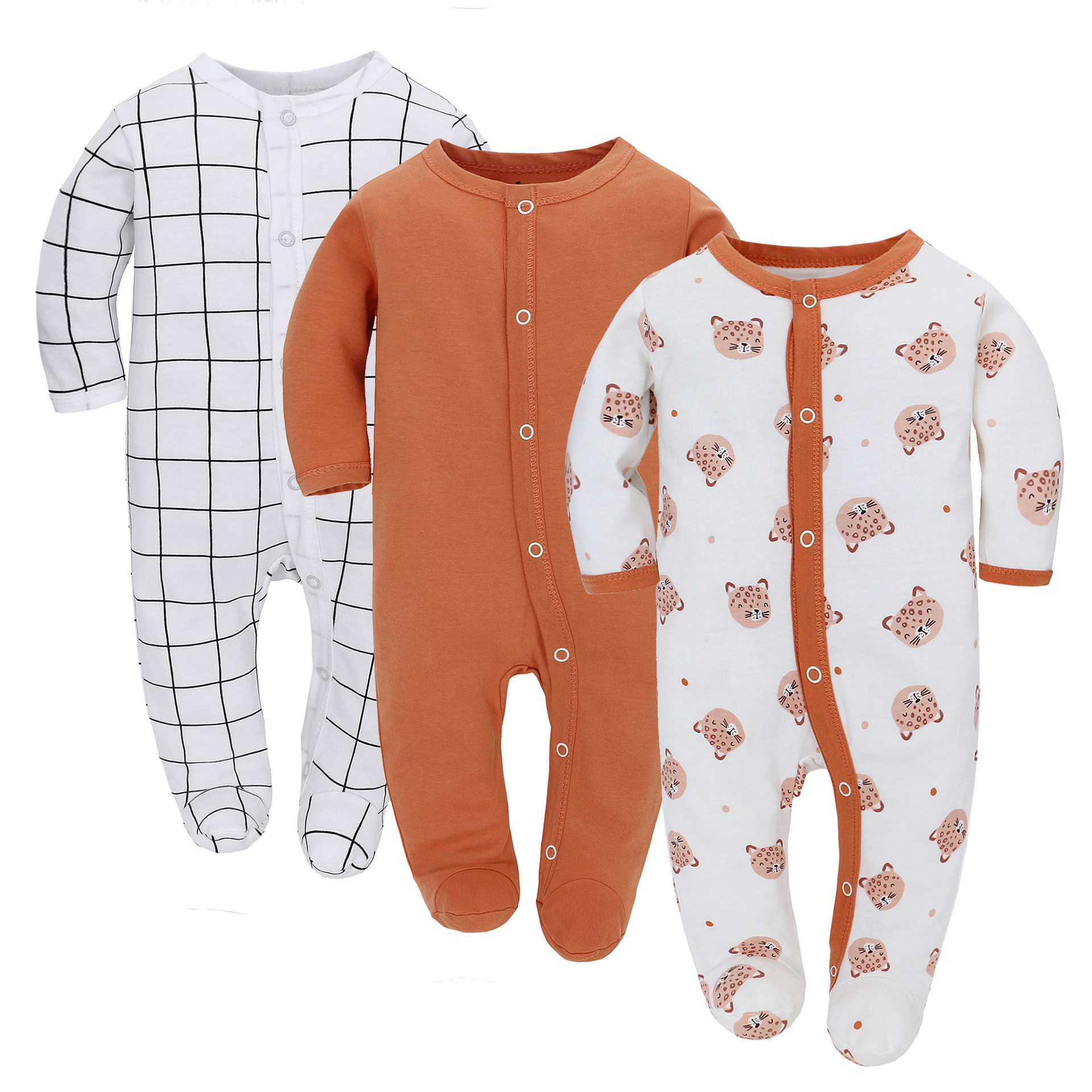 Baby Jumpsuit Long Sleeve Romper 7 Baby Jumpsuit Long Sleeve Romper - Image 7