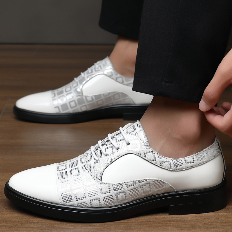 Men's Casual Pointed-Toe Leather Shoes 9 Men's Casual Pointed-Toe Leather Shoes - Image 9