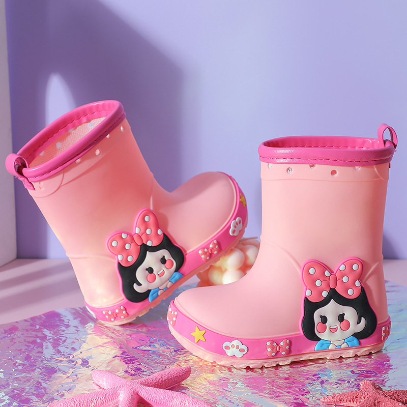 Girls' Princess Rain Boots 4 Girls' Princess Rain Boots - Image 4