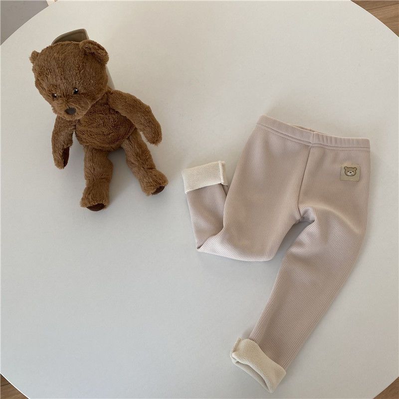 Single-layer Fleece-lined Leggings 5 Single-layer Fleece-lined Leggings - Image 5
