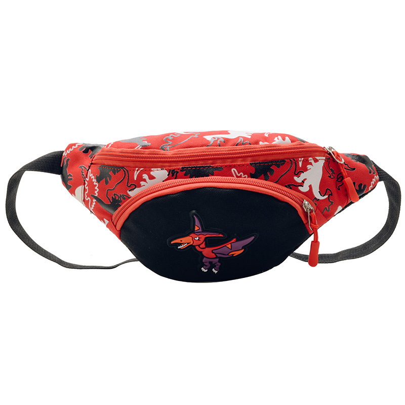 Little Boy Chest Waist Bag Little Dinosaur Crossbody Bag 6 Little Boy Chest Waist Bag Little Dinosaur Crossbody Bag - Image 6