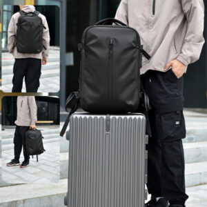 Vacuum-Compression Travel Backpack For Men