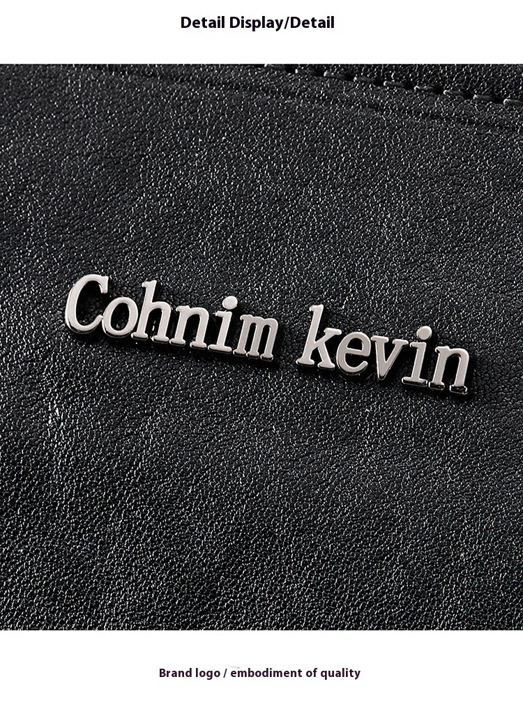 Men's Fashion Personalized Leather Messenger Bag 4 Men's Fashion Personalized Leather Messenger Bag - Image 4