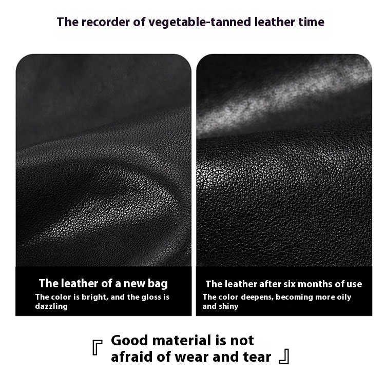 Men's Fashion Personalized Leather Messenger Bag 2 Men's Fashion Personalized Leather Messenger Bag - Image 2