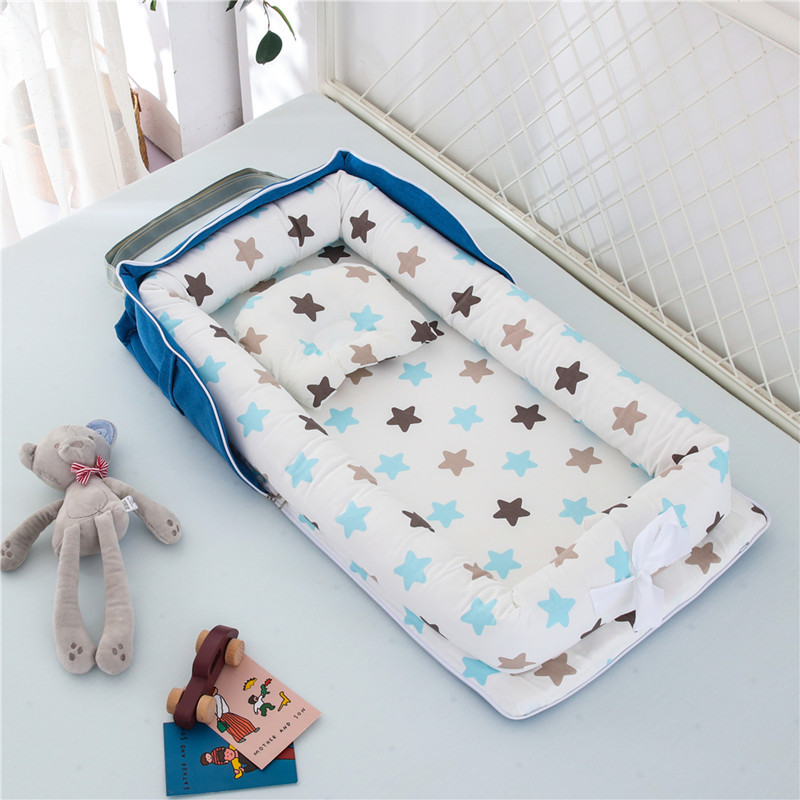 Portable Cotton Foldable Baby Bed 9 Portable Cotton Foldable Baby Bed - Image 9
