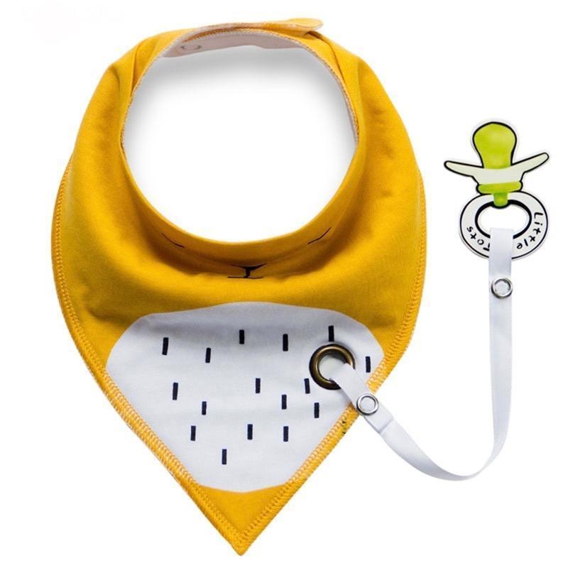 Bib with Pacifier Clip 6 Bib with Pacifier Clip - Image 6