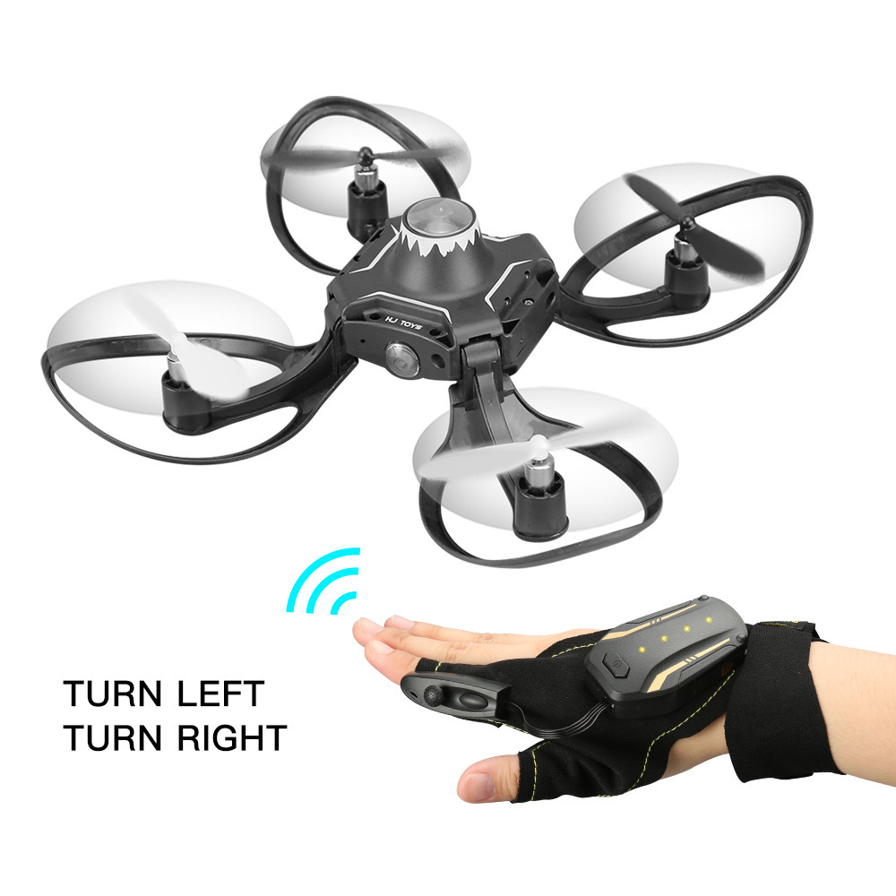 Folding Drone Gesture Control Aerial Photography Four-axis Body Sense Gravity Induction Remote Control 3 Folding Drone Gesture Control Aerial Photography Four-axis Body Sense Gravity Induction Remote Control - Image 3