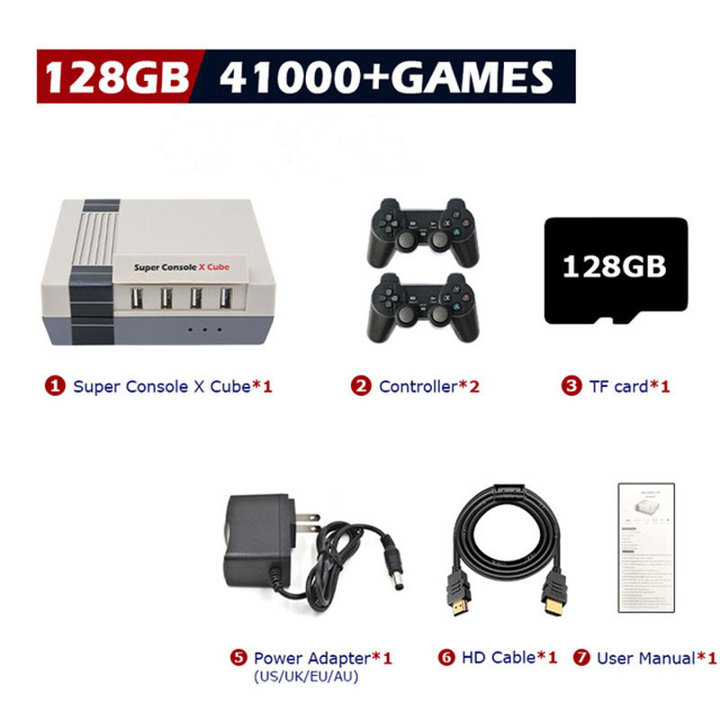 Retro Super Gaming Console Classic Red and White Machine 4 Retro Super Gaming Console Classic Red and White Machine - Image 4