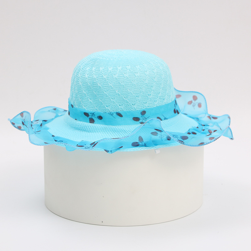 Princess Straw Hat Kids Sun Hat 5 Princess Straw Hat Kids Sun Hat - Image 5