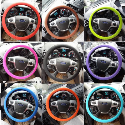 Non Slip Car Silicone Steering Wheel Cover 1 Non Slip Car Silicone Steering Wheel Cover