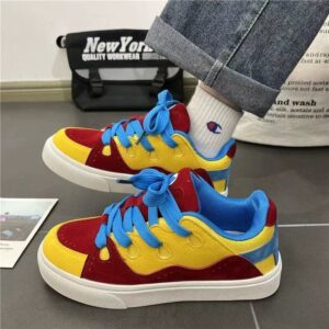 Platform Sneakers Thick Sole Lightweight Comfortable Breathable