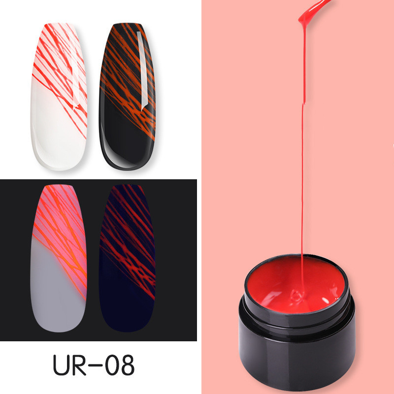 Manicure Luminous UV Nail Art Spider Nail Gel 6 Manicure Luminous UV Nail Art Spider Nail Gel - Image 6