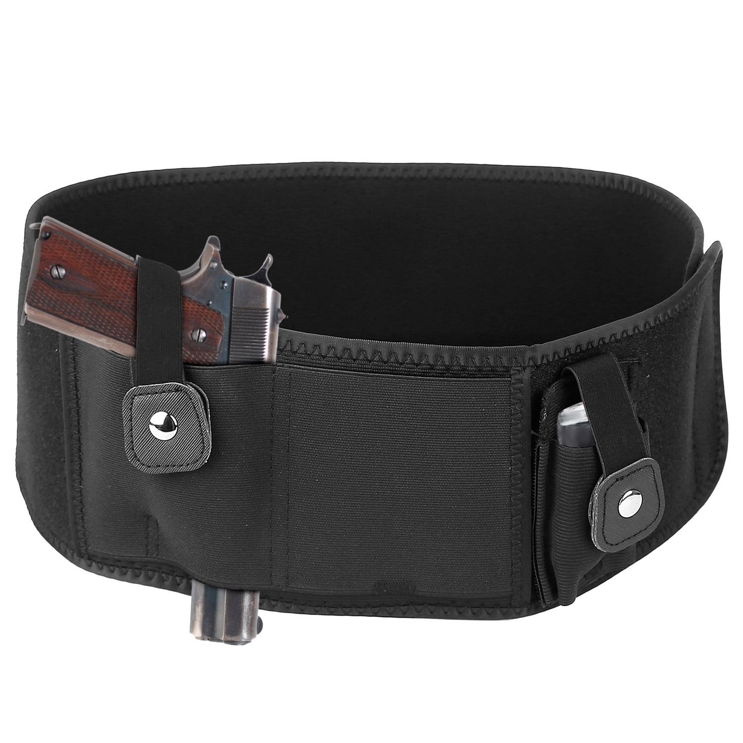 1Pc Belly Band Adjustable Waist Carry Pouch Breathable Neoprene Belt Bag 4 1Pc Belly Band Adjustable Waist Carry Pouch Breathable Neoprene Belt Bag - Image 4
