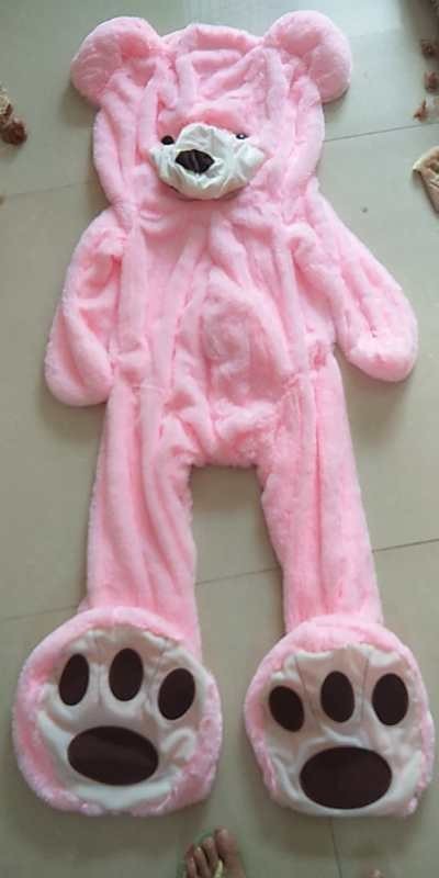 Giant Teddy Bear Plush Toy Leather Shell 10 Giant Teddy Bear Plush Toy Leather Shell - Image 10