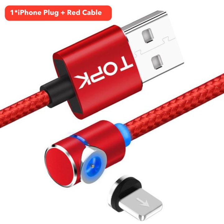 Magnetic Phone Charging Cable 360 Degree Rotate 7 Magnetic Phone Charging Cable 360 Degree Rotate - Image 7