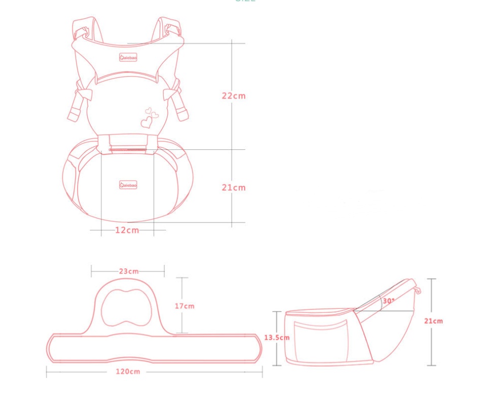 Multifunctional Baby Carrier 9 Multifunctional Baby Carrier - Image 9