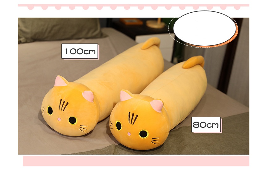Cat Shaped Stuffed Plush Toy 5 Cat Shaped Stuffed Plush Toy - Image 5