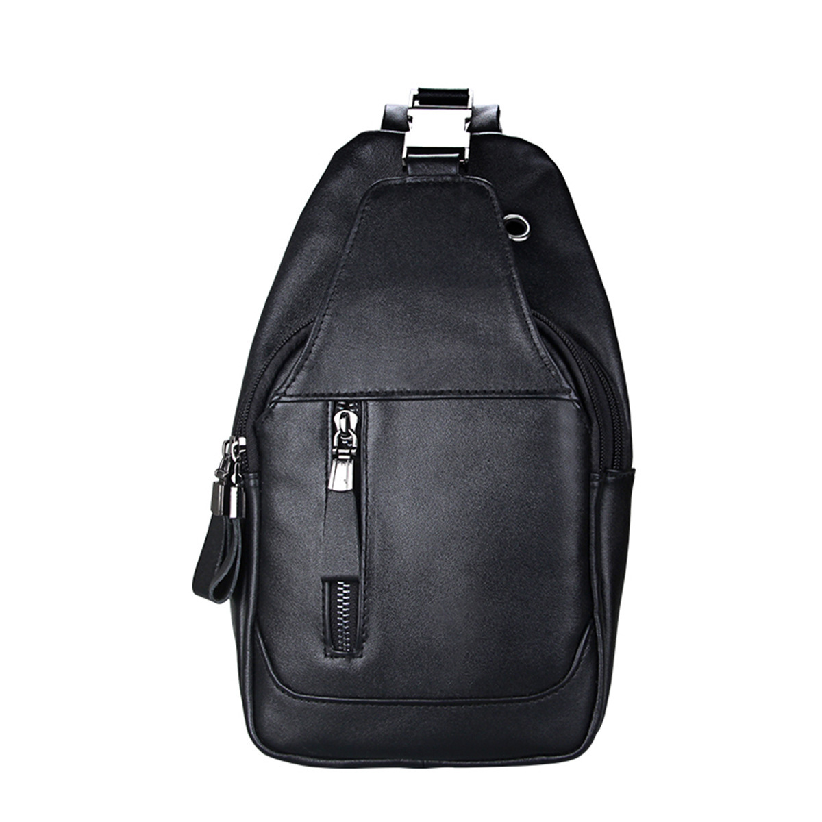 Men's First-Layer Cowhide Crossbody Bag 4 Men's First-Layer Cowhide Crossbody Bag - Image 4
