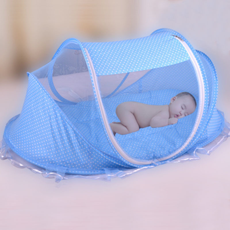 Foldable Baby Bed Net With Pillow 1 Foldable Baby Bed Net With Pillow